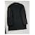 Manteau en coton noir Yves Saint Laurent  - vue 4