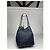 Borsa a mano in tessuto blu Jil Sander - vista 5