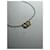 Collana in acciaio dorato Givenchy D'oro - vista 3