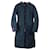 Prada Marineblauer Polyester-Mantel  - Ansicht 1