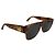 Gafas de sol de plástico marrón Gianni Versace Castaño