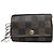 Borsa in pelle marrone Lockme di Louis Vuitton
