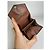 Cartera de cuero marrón Louis Vuitton Flore Castaño - vista 3