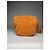 Borsa a mano in pelle arancione Flamenco Loewe - vista 5
