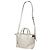 Borsa hobo in pelle bianca Coach Large Scout Bianco