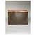 Clutch in pelle marrone Louis Vuitton Serviette Ambassadeur - vista 5