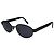 Fendi schwarze Metallsonnenbrille