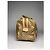 Céline Borsa a secchiello in pelle dorata Celine D'oro - vista 5