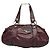 Borsa in pelle viola Emporio Armani Porpora