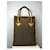 Yves Saint Laurent braune Lederhandtasche  - Ansicht 2