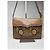 Borsa a tracolla in pelle marrone Saint Laurent Satchel Y con borchie - vista 4