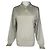 Christian Dior Dior Homme Silberne Baumwollstrickwaren und Sweatshirt