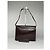 Borsa in pelle Joan Brown di Saint Laurent Marrone - vista 3