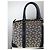 Céline Borsa in pelle nera Celine Tambour Nero - vista 5