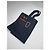 Borsa in denim blu navy di Prada - vista 2