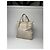 Borsa a mano in poliestere beige di Chanel - vista 5