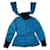 Prada blauer Polyester-Mantel  - Ansicht 1
