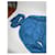Prada blauer Polyester-Mantel  - Ansicht 3