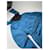Prada blauer Polyester-Mantel  - Ansicht 4