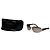 Gafas de sol de plástico marrón Fendi Castaño