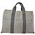 Bolso de mano de algodón beige de Hermès