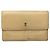 Cartera de cuero beige Chanel Timeless/Classique