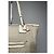 Borsa a mano in cotone bianco Sufflette Signature di Coach - vista 4