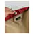 Borsa a mano Givenchy 4G rossa in cotone Rosso - vista 4