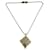 Collana in acciaio dorato Givenchy D'oro