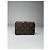 Billetera de cuero marrón Louis Vuitton Flore Castaño - vista 2