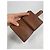 Billetera de cuero marrón Louis Vuitton Flore Castaño - vista 3