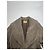 Abrigo trench de cuero marrón Fendi Castaño - vista 3