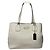Sac à main en cuir blanc Coach Edie