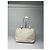 Sac à main en cuir blanc Coach Edie - vue 5