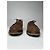 Giorgio Armani Scarpe in Pelle Marrone con Lacci - vista 4
