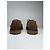 Giorgio Armani Scarpe in Pelle Marrone con Lacci - vista 5