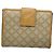 Céline Cartera de cuero beige Celine Triomphe