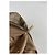 Borsa a mano in pelle marrone Sufflette Signature di Coach - vista 3