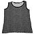 Top de algodón negro Issey Miyake