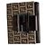 Fendi Baguette braune Lederbörse