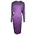 Lila Wollkleid von Gianni Versace