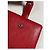 Borsa in pelle rossa Louis Vuitton Rosso - vista 5
