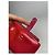 Carteira de couro vermelho Louis Vuitton Metis - vista 2