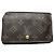 Louis Vuitton Flore braune Lederbörse