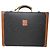 Borsa da viaggio in pelle nera Bally Nero