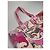 Borsa in lana rosa Emilio Pucci - vista 5
