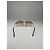 Gafas de sol de metal rosa Yves Saint Laurent - vista 3
