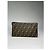 Clutch in cotone marrone Fendi Baguette - vista 3