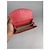 Cartera de cuero rosa Chloé Tess - vista 4