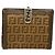 Fendi Baguette braune Lederbörse